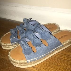 Denim Sandals